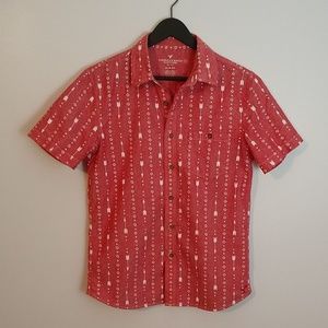 Men's short sleeve button down